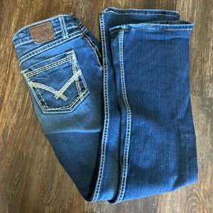 BKE Stella boot cut jeans hemmed 29 x 31 long